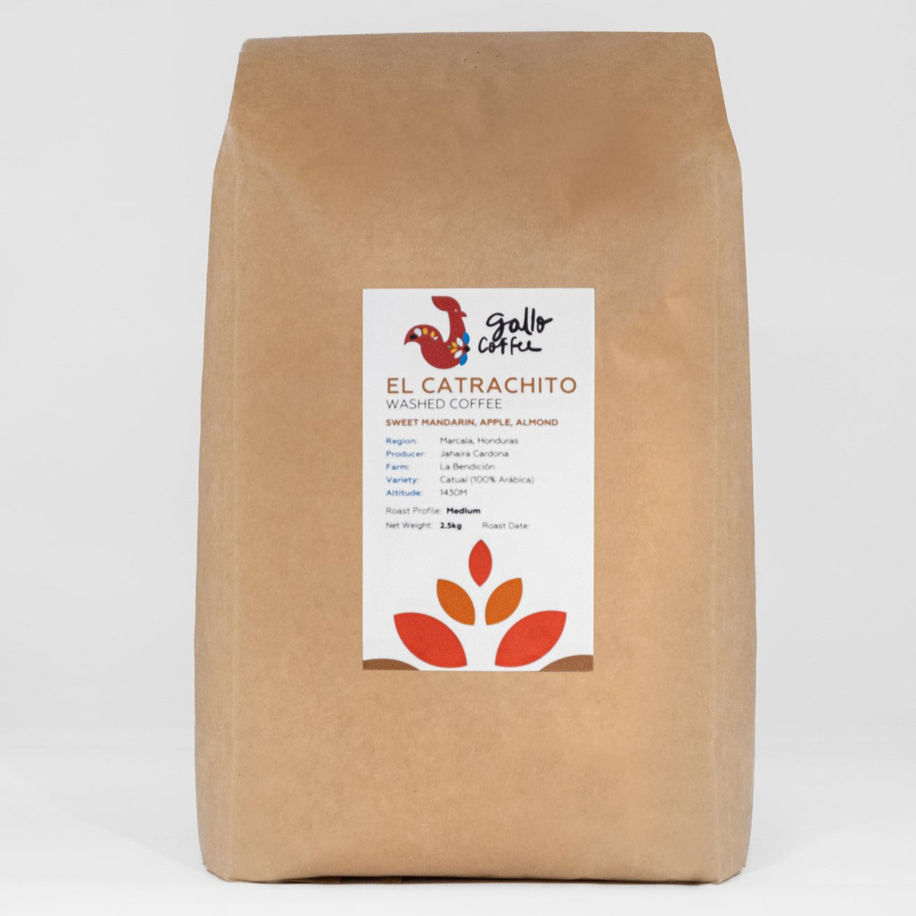 El Catrachito - café de proceso lavado 2.5kg (wholesale)