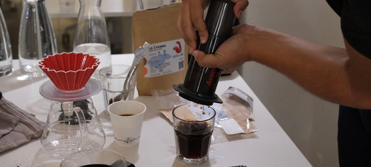 Taller "Preparación de café en casa" en MOB Caterina 15/03/2023
