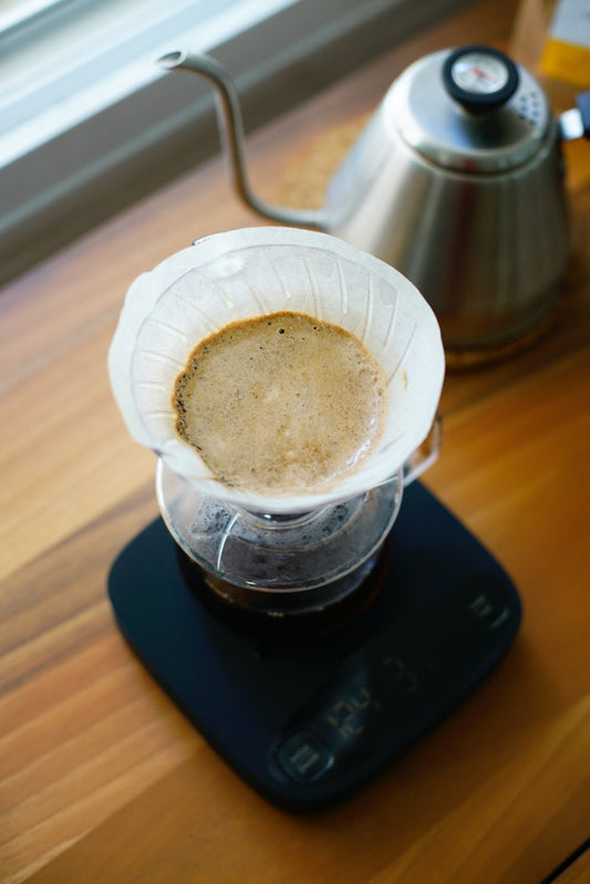Preparacion de cafe con Hario V60